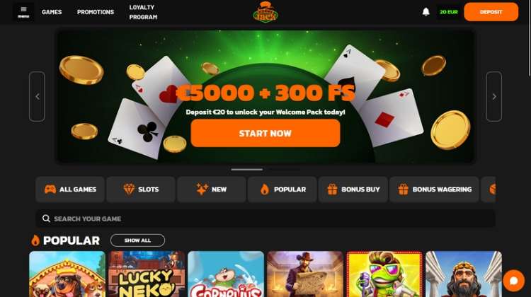 HiddenJack Casino bonuspagina